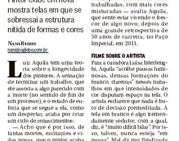 Pinturas recentes e desenhos reencontrados – Luiz Aquila